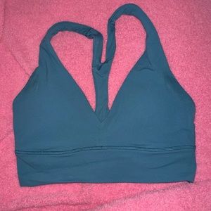 Athleta Transcend Sports Bra (TEAL)